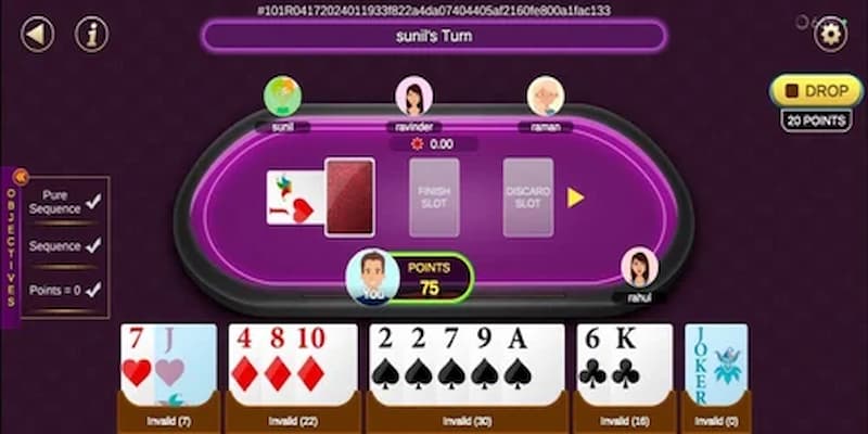 Chiến thuật chơi Rummy