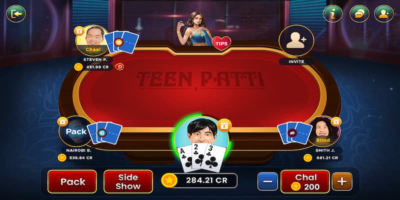 Luật chơi Teen Patti Gold